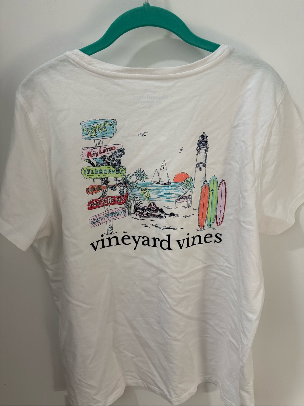 NWT vineyard vines XL 100% prima cotton Teeshirt